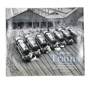Trains Beverly Cole Gettyimages HC Coffee Table Book English French German 2001